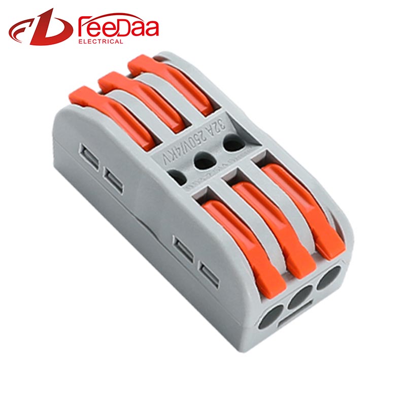 Fast Wire Cable-anslutningar 3 i 3 Out UTJ13-233